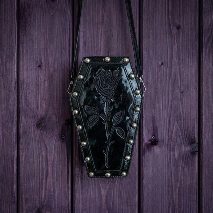 Rose Coffin Bag