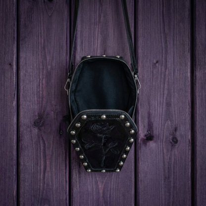 Rose Coffin Bag
